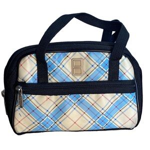 NINTENDO Plaid Carrying Pouch Bag Official RDS Industries Gamer Video Game